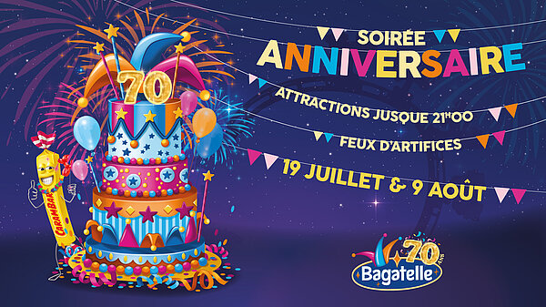 Nocturnes feux d'artifices
